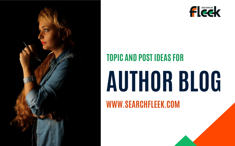 Author Blog Post Ideas