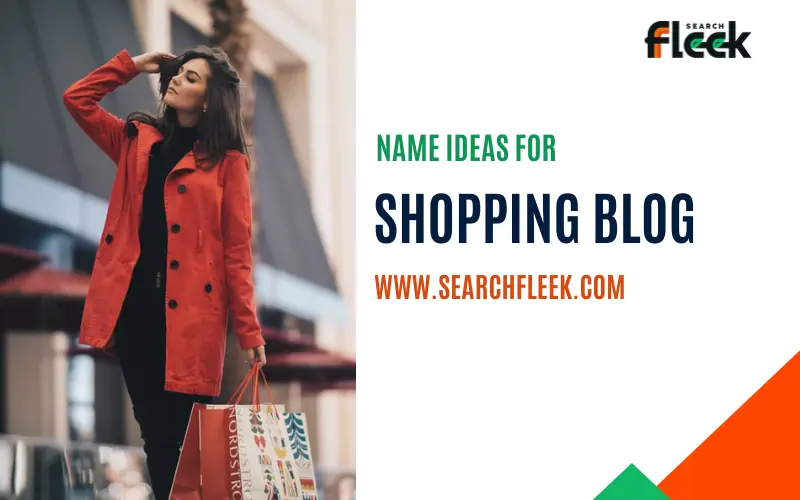 Shopping Blog Name Ideas
