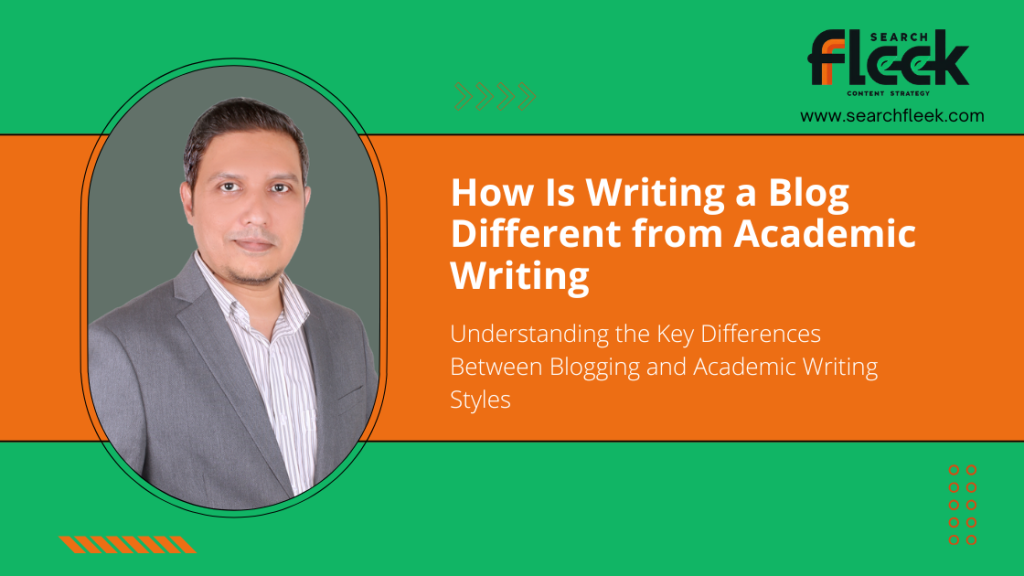 Understanding the Key Differences Between Blogging and Academic Writing Styles