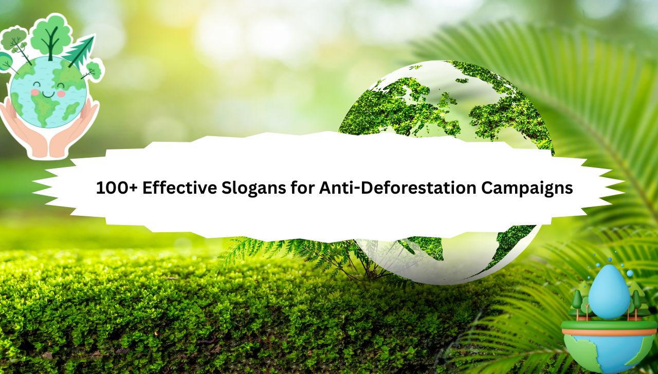 100+ Effective Slogans for Anti-Deforestation Campaigns