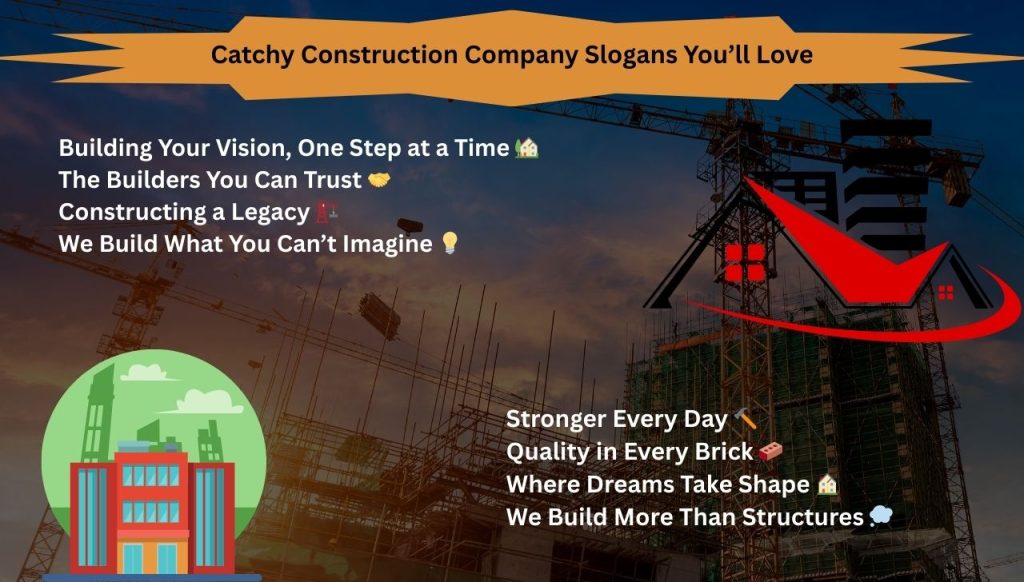 Catchy Construction Company Slogans You’ll Love