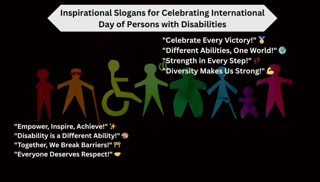 Inspirational Slogans for Celebrating International Day of Persons with Disabilities