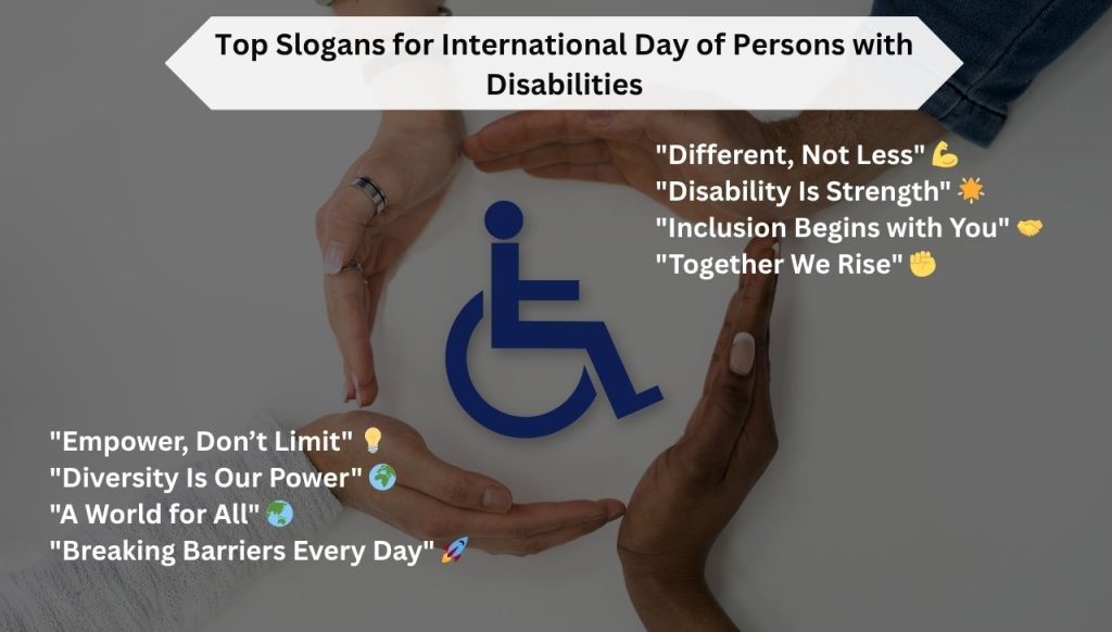 Top Slogans for International Day of Persons with Disabilities