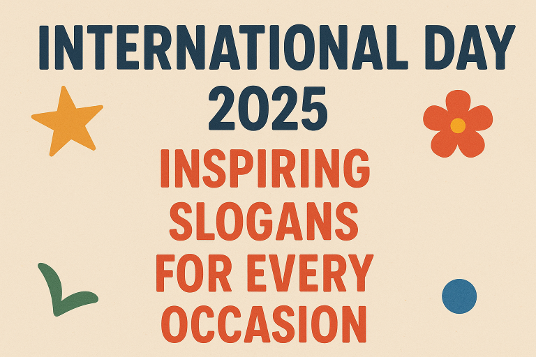 international day slogans 2025