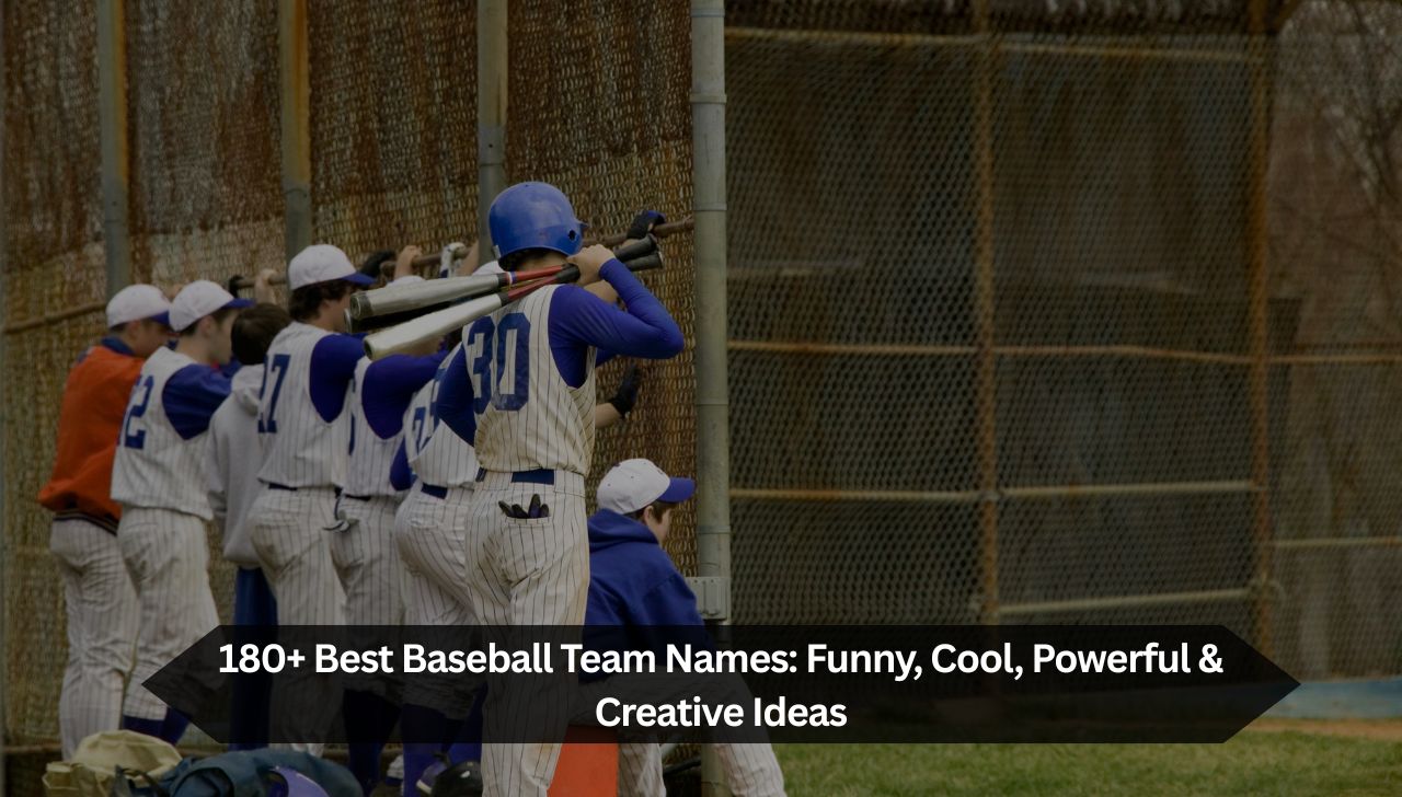 180+ Best Baseball Team Names: Funny, Cool, Powerful & Creative Ideas