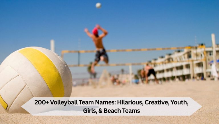 200+ Volleyball Team Names: Hilarious, Creative, Youth, Girls, & Beach Teams