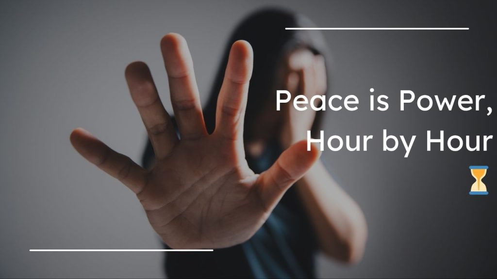 Anti-Violence Slogans with a Rhythmic Twist