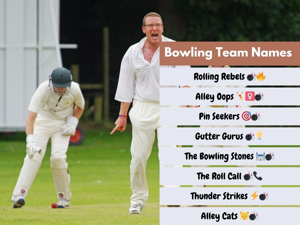 Catchy Bowling Team Names