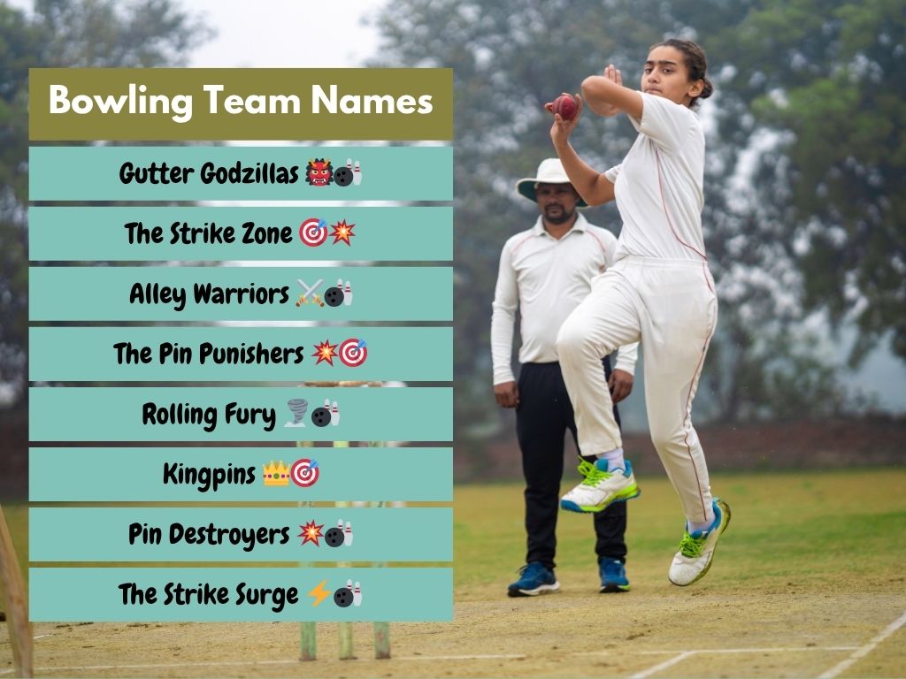 Cool Bowling Team Names