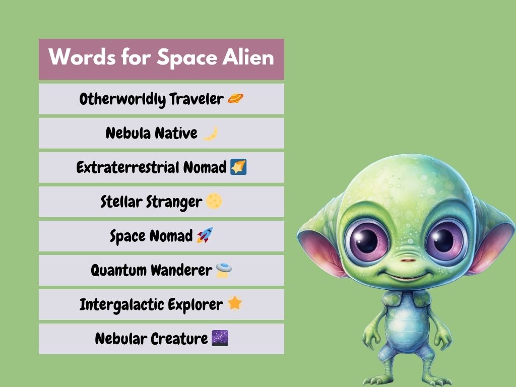 Other Words for Space Alien