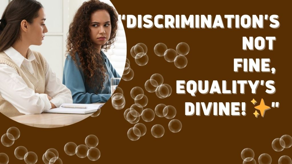Rhyming Anti-Discrimination Slogans