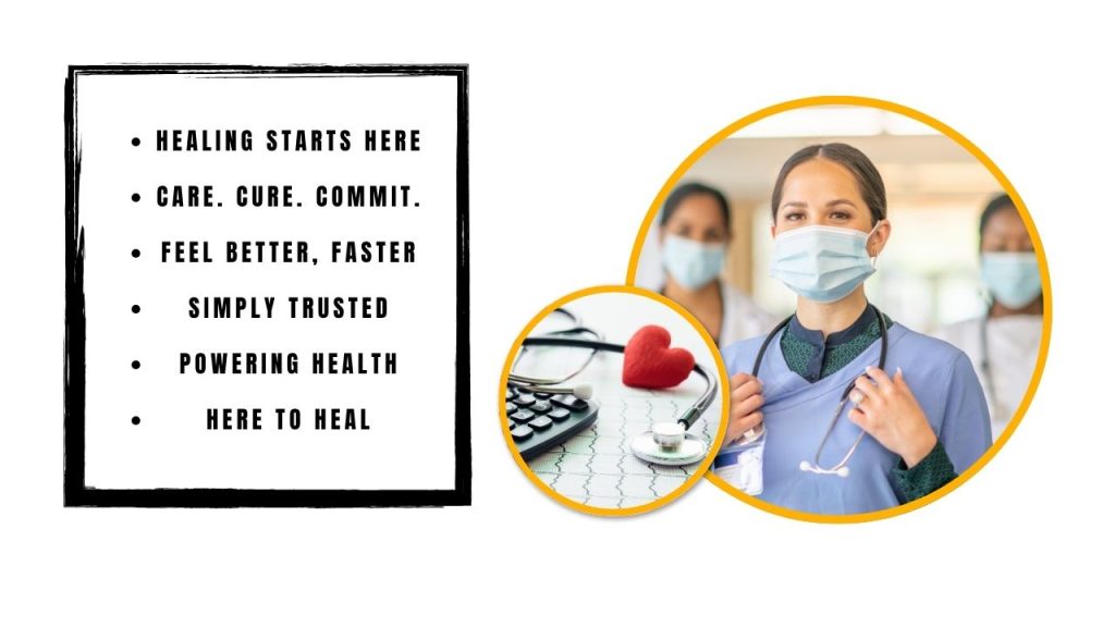 Short and Strong Slogans for Healthcare Providers