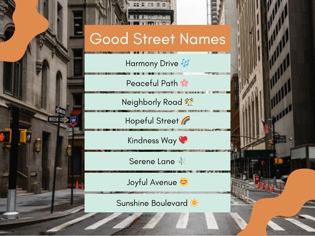 good street names
