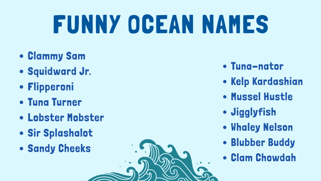 Funny Ocean Names