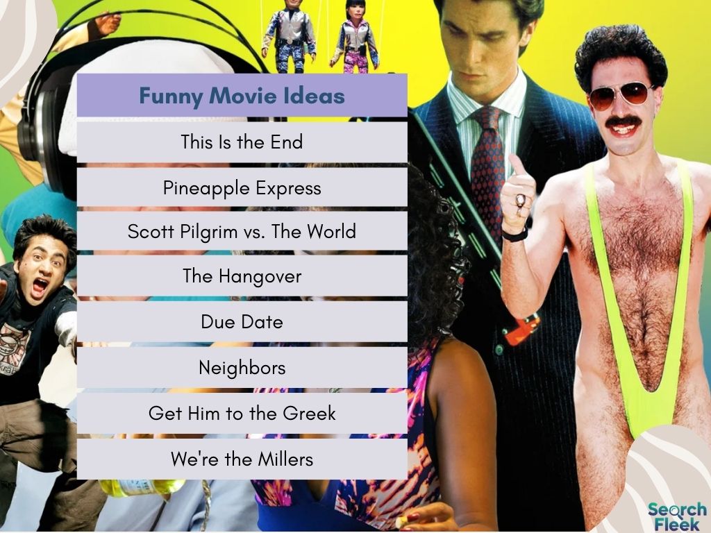 funny movie ideas