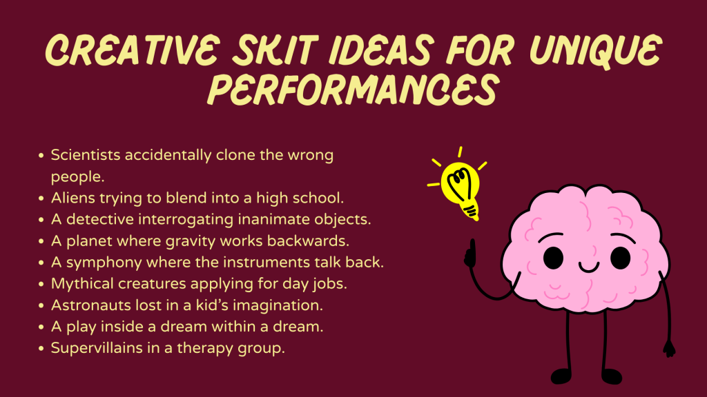 Creative Skit Ideas for Unique Performances 