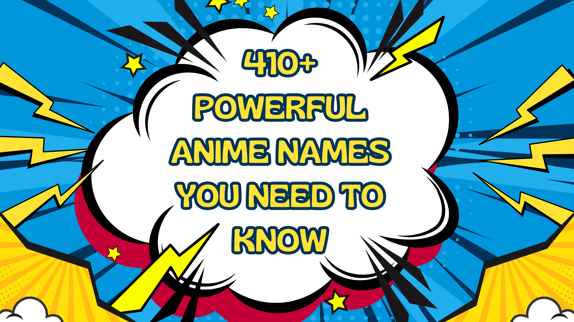410+ Powerful Anime names You Need to Know