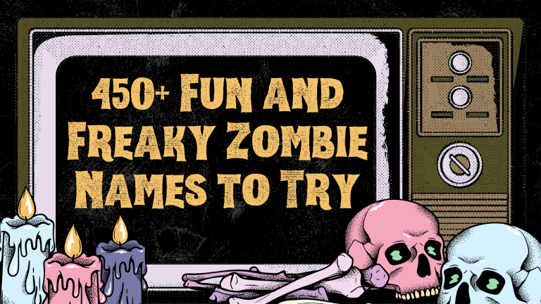 450+ Fun and Freaky Zombie Names to Try