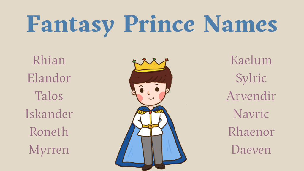 Fantasy Prince Names