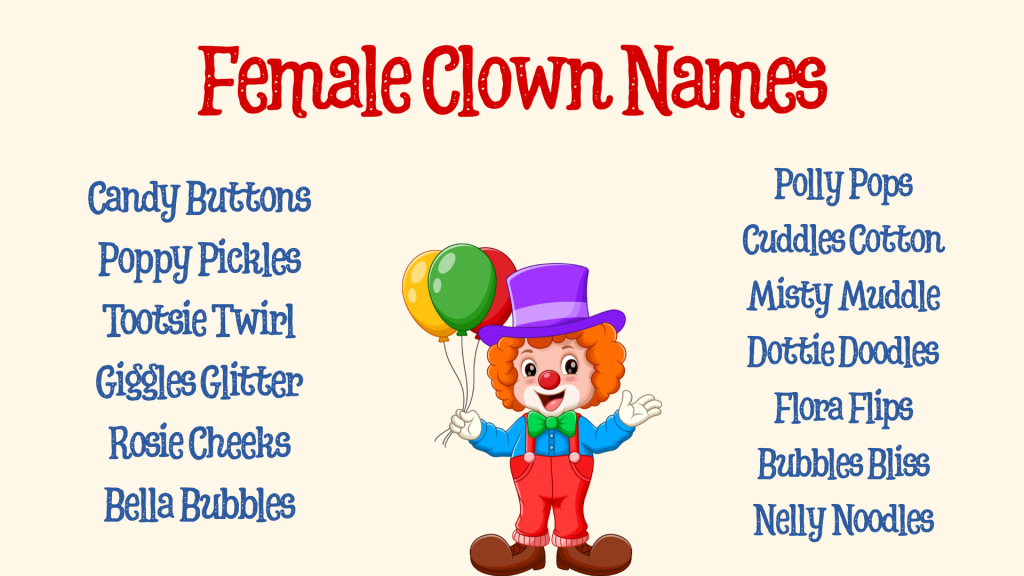 Female Clown Names