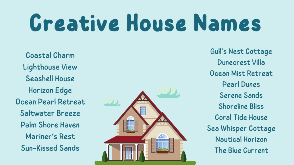 Creative House Names