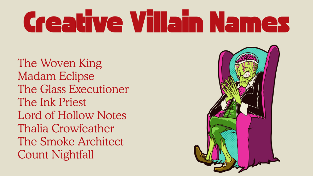Creative Villain Names